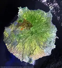 Image 36A major eruption of Gran Canaria took place around 14 million years ago. (from Timeline of volcanism on Earth)
