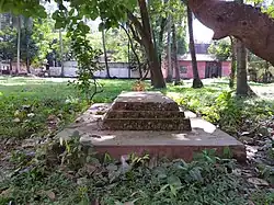 Grave of Musa Khan at the north-east corner