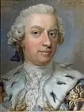 Portrait of count Henning Adolf Gyllenborg (1713–1775). Pastel, 1750s.