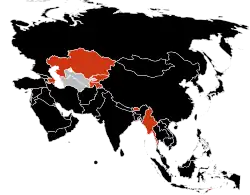 Cases of the A(H1N1) virus in Asia: