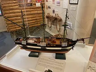 Model of HMS Caledonia