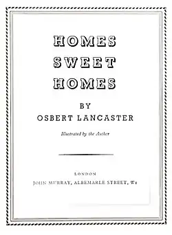 Title page of book giving title, author and publisher