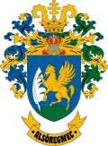Coat of arms of Alsóregmec