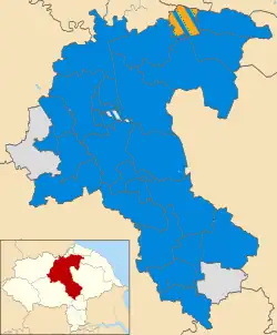 2011 results map