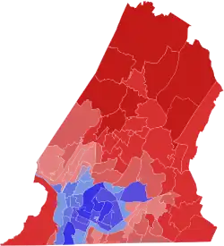 Final results by county