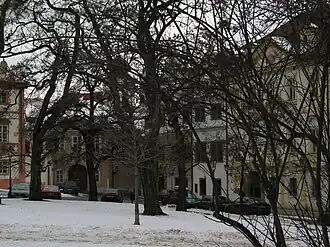 A little park a few steps away from Prague Castle