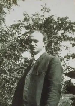 Photograph of Harry L. Garrigus c. 1913