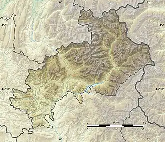 Lac de l'Eychauda is located in Hautes-Alpes