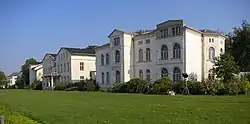 Beach villas at Heiligendamm, the so-called Perlenkette.