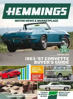 Cover of Hemmings Motor News magazine