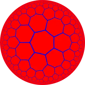 Heptagonal tiling
