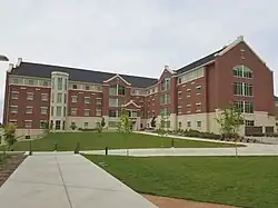 Photograph of Building 7 (formerly 14) in Heritage Halls.