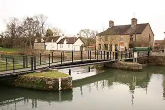 The High lock at Deeping St James