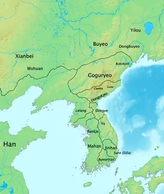 Four Commanderies of Han in 1st century AD