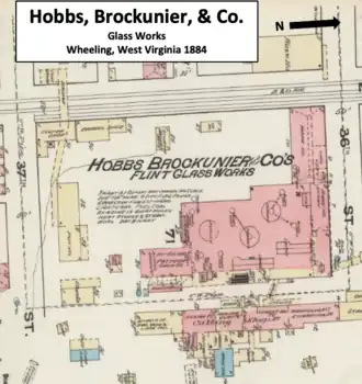 map of big factory with multiple buildings and railroad