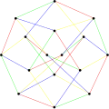 The chromatic index of the Hoffman graph is&nbsp;4.