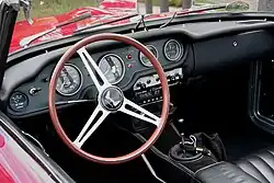 Honda S800 Interior