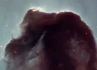 Image 61Cosmic dust of the Horsehead Nebula as revealed by the Hubble Space Telescope. (from Cosmic dust)