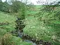 Howgill Beck on the western boundary with Rimington.