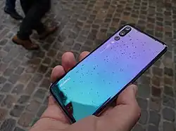 Huawei P20 Pro in "Twilight"