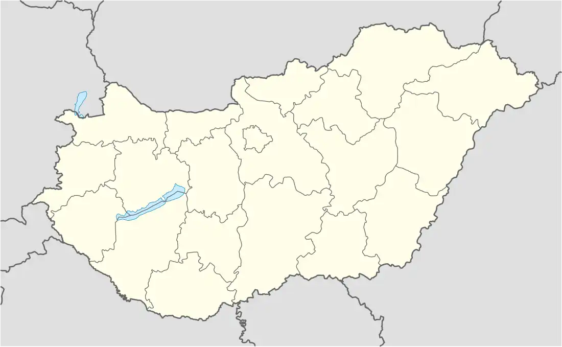 Gelse is located in Hungary