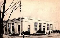 The Post Office, Huntington, New York, completed in 1939.