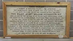 Engraved stone tablet