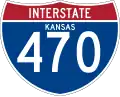 Interstate 470 marker