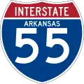 Interstate 55 marker