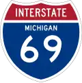 Interstate 69 marker