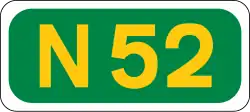 N52 road shield}}