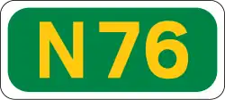 N76 road shield}}