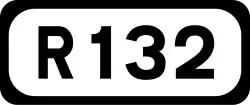 R132 road shield}}