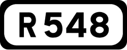 R548 road shield}}