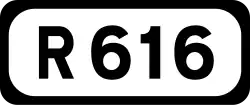 R616 road shield}}