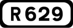 R629 road shield}}