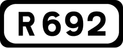 R692 road shield}}