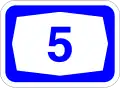 Highway 5 shield}}