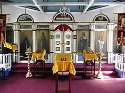 Iconostasis, St. Nicholas Orthodox Church, Juneau AK