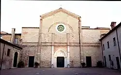 The seat of the Archdiocese of Pesaro is Basilica Cattedrale di S. Maria Assunta.