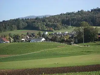 Rossemaison village