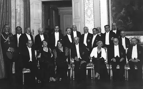 Session of the Polish Academy of Literature in 1933