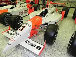 Indianapolis 500 winning car of Helio Castroneves in 2002 (IR-02).