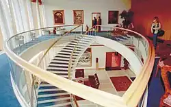 The first floor of the lobby during the Tuđman presidency, 1995.