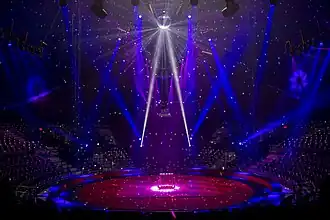 Interior, circus tent 2019