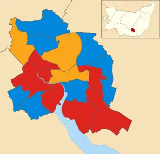 2006 results map