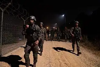 Duvdevan soldiers in the West Bank, 2024