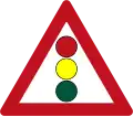 Traffic signal ahead