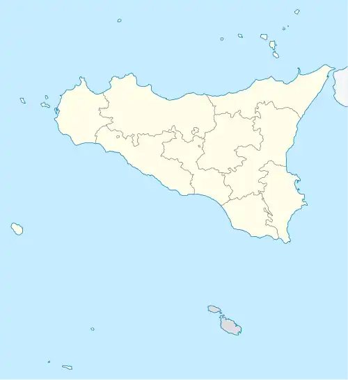 Stromboli is located in Sicily