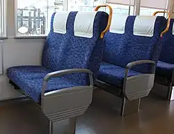 2-abreast flip-over seats, December 2010